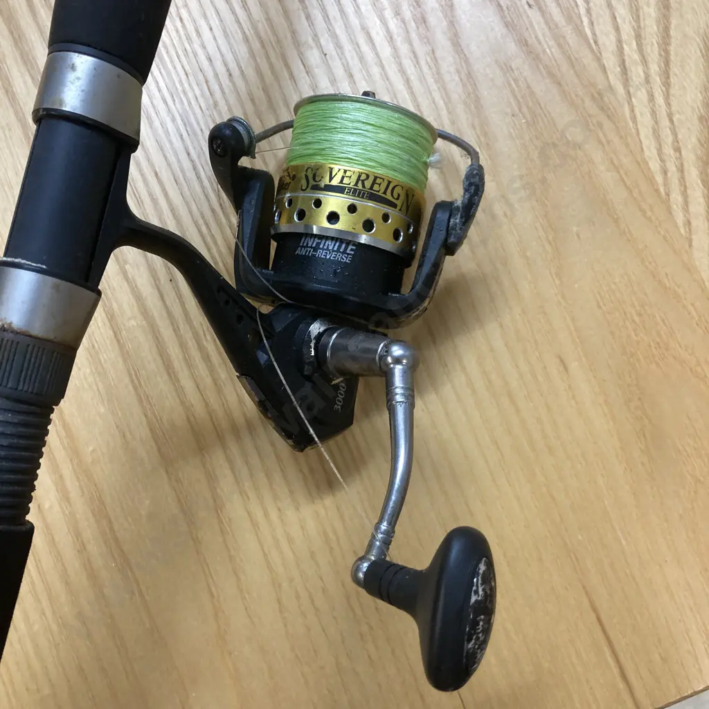 Jarvis Walker Sovereign Elite 702SBM L2.13m 3-7Kg Rod & Sovereign Elite Reel, 5.2:1 (5 Ball Bearings) Image 1++